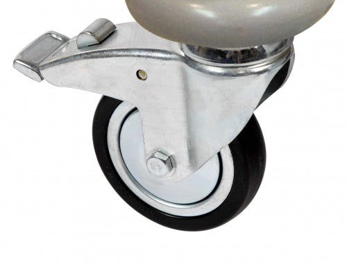 Sunflower Medical 4 Anti-static Castors - Front 2 Braked