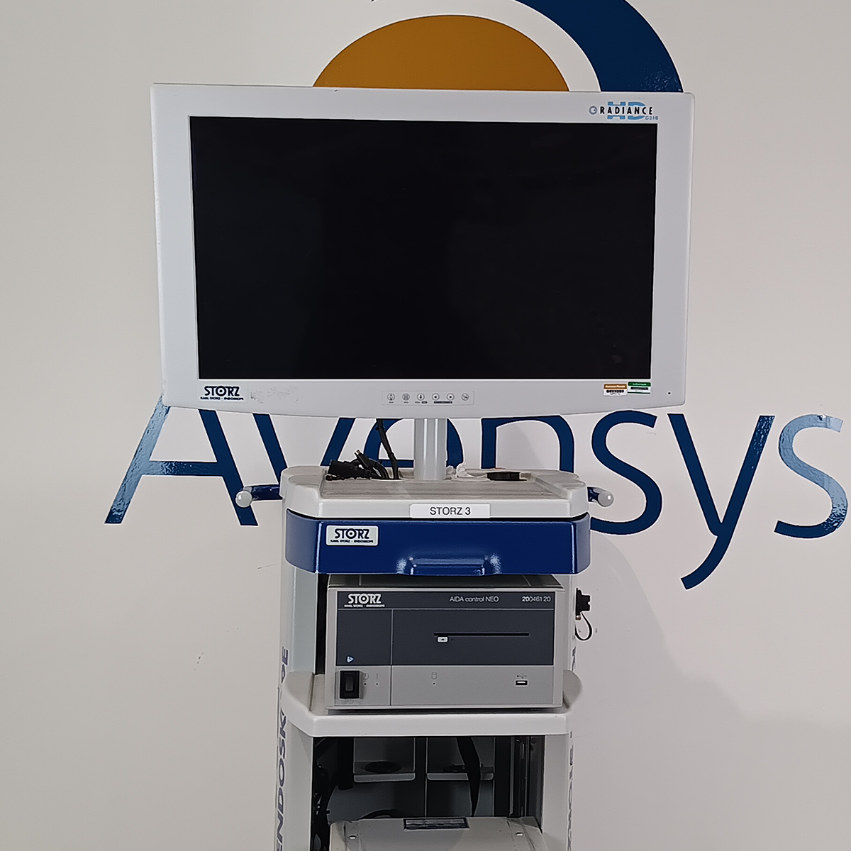 Karl Storz Endoscopic Stack Trolley/Cart VC-2010