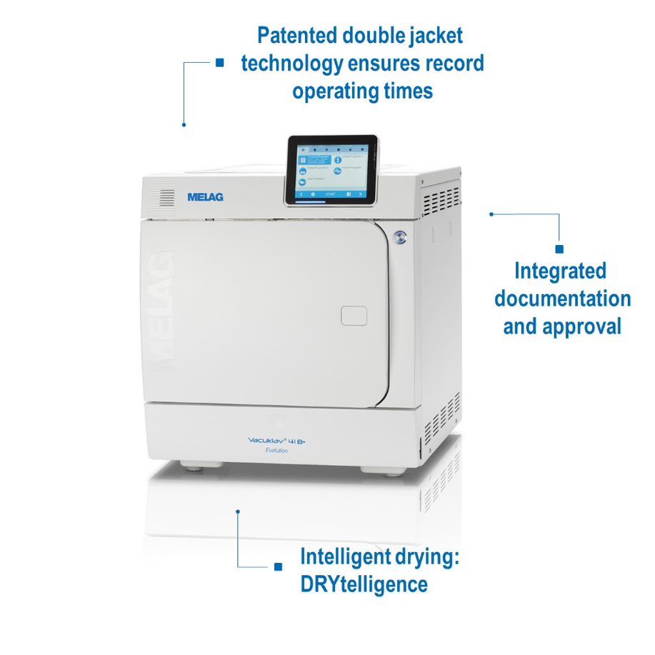 Melag Vacuklav 41 B+ Evolution Steam Sterilizer