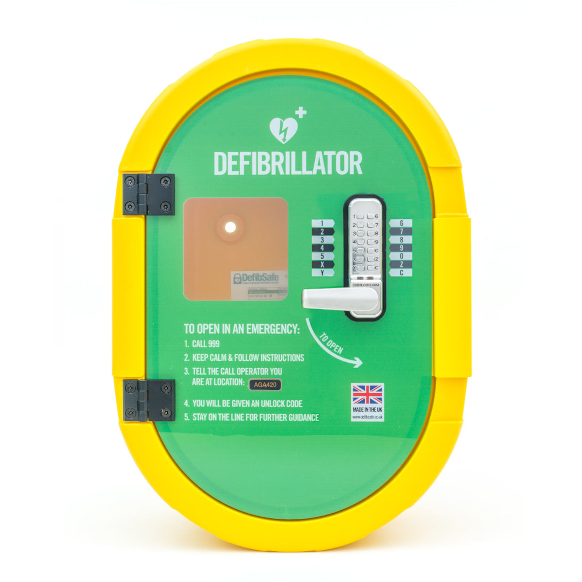 DefibSafe 2 Secure Outdoor Defibrillator Cabinets