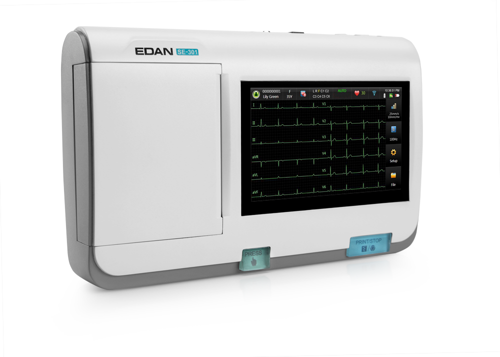 Edan SE-301 (3 Channel) ECG Machine
