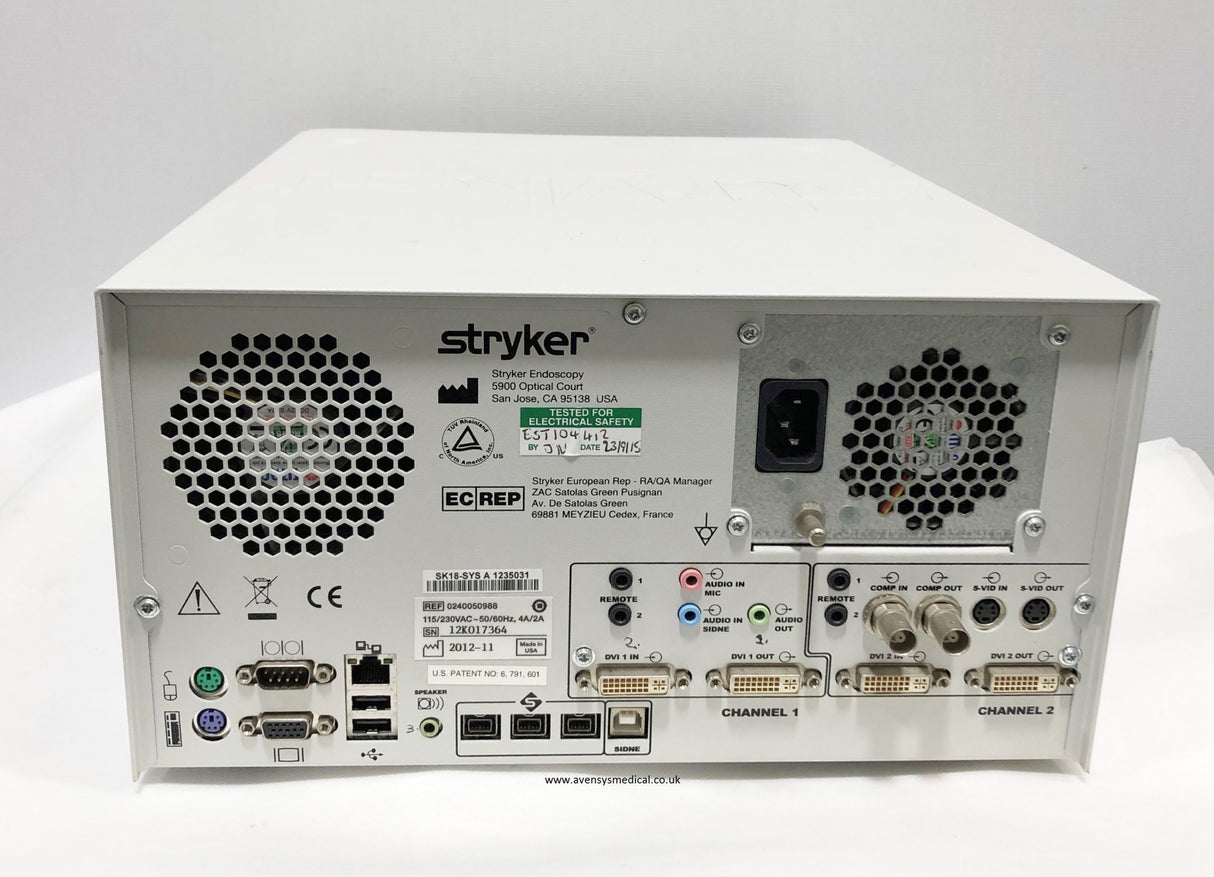 Stryker SDC Ultra Information Management System - Avensys Ltd UK
