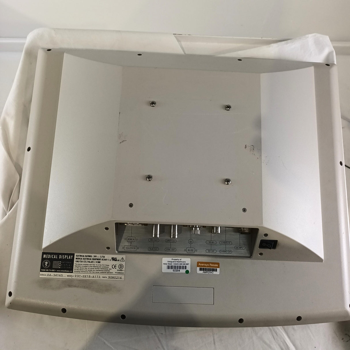 National Display Systems V3C-SX18-A173 18" Monitor