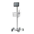 Vitacon Vitascan cVue Bladder Scanner with Mobile Cart on a white background