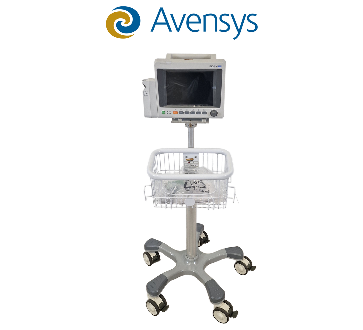 Edan iM50 Vital Signs Monitors with MT-206 wheeled roll stand