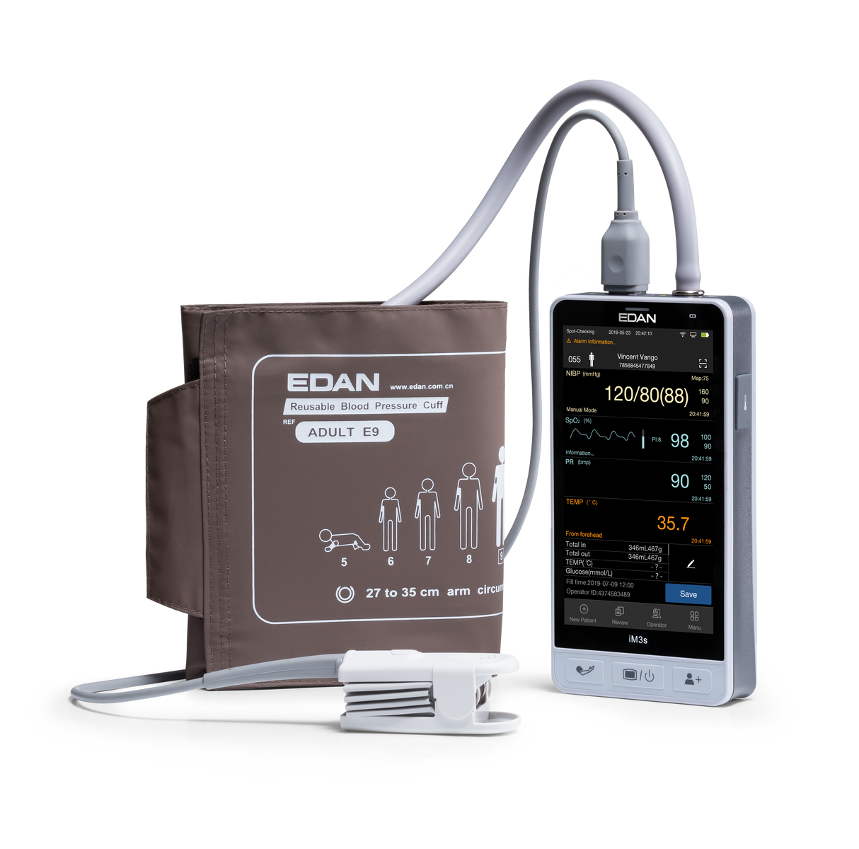 Edan iM3S Vital Signs Monitor