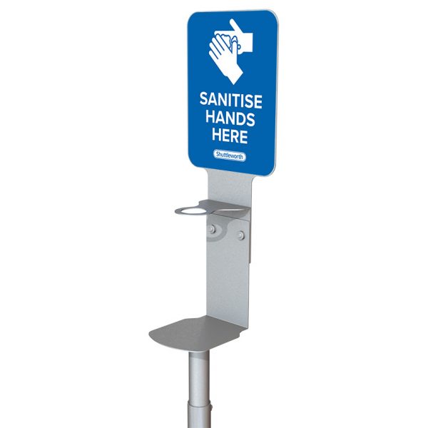 Shuttleworth Hand Sanitiser Stand [Stainless Steel]