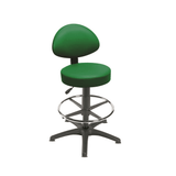 Sunflower Medical Gas-lift Stool with Back Rest