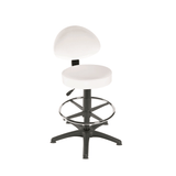 Sunflower Medical Gas-lift Stool with Back Rest