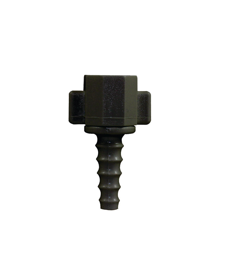 Oxylitre Tubing Nipple female 9/16 UNF (BLACK for AIR)