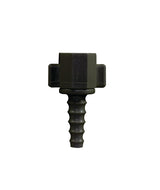 Oxylitre Tubing Nipple female 9/16 UNF (BLACK for AIR)