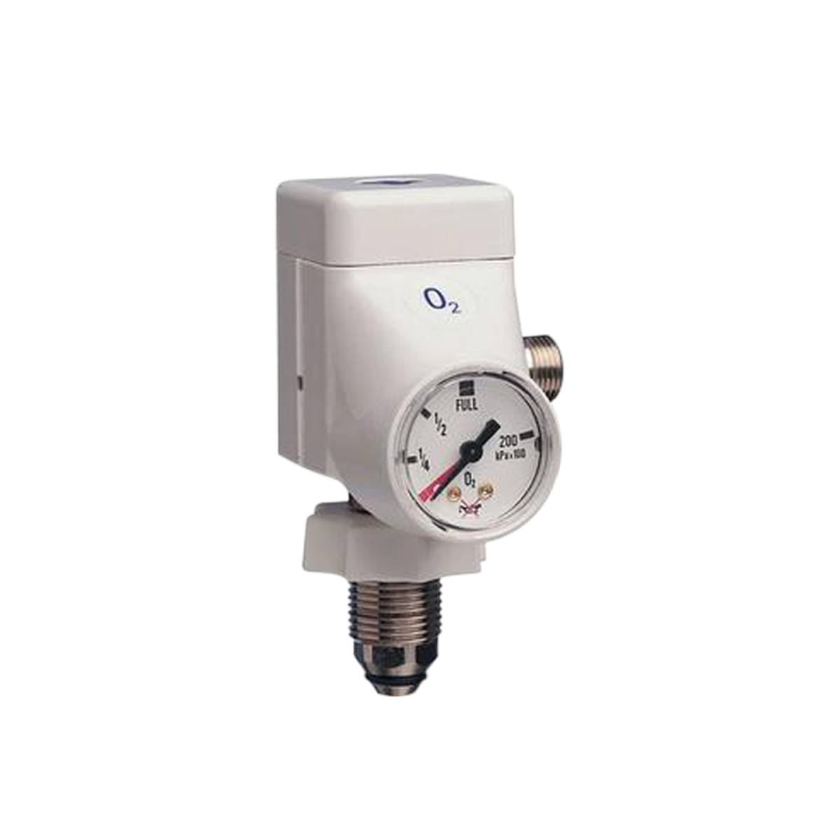 Therapy Equipment MediReg with 3/8" Outlet Single Stage with Bullnose