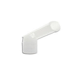 A white Omron VVT Nebuliser Mouthpiece, designed for use with the Omron C28P Nebuliser.